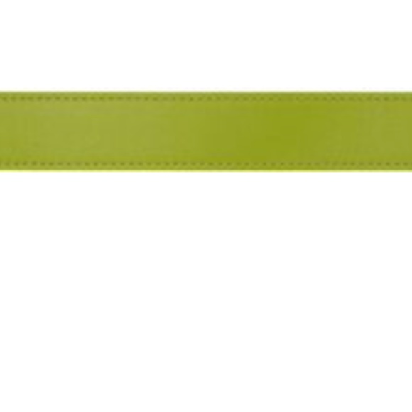Givenchy 4G Buckle Reversible Leather Skinny Belt– Citrus Green - NEW WITH TAGS - Picture 5 of 12